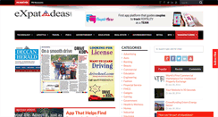 Desktop Screenshot of expatideas.com